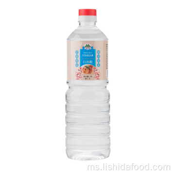 1000ml botol plastik putih cuka beras